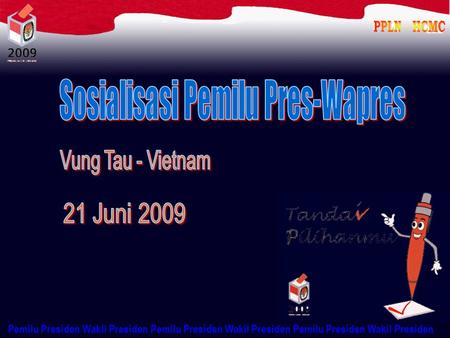 Sosialisasi Pemilu Pres-Wapres