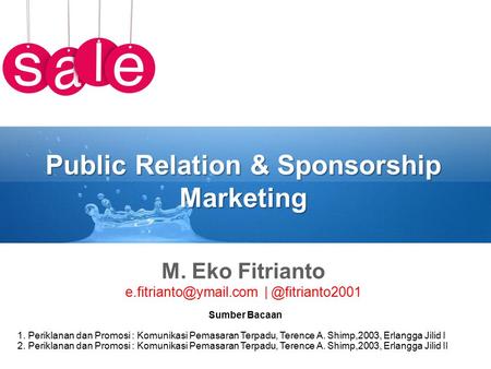 Public Relation & Sponsorship Marketing