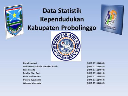 Data Statistik Kependudukan Kabupaten Probolinggo
