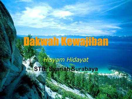 Hisyam Hidayat STIE Syariah Surabaya