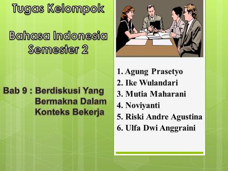 Tugas Kelompok Bahasa Indonesia Semester 2