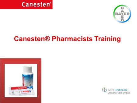 Canesten® Pharmacists Training