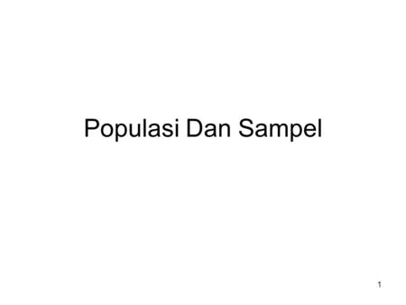 Populasi Dan Sampel.