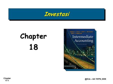 Investasi Chapter 18.