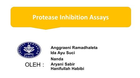 Protease Inhibition Assays