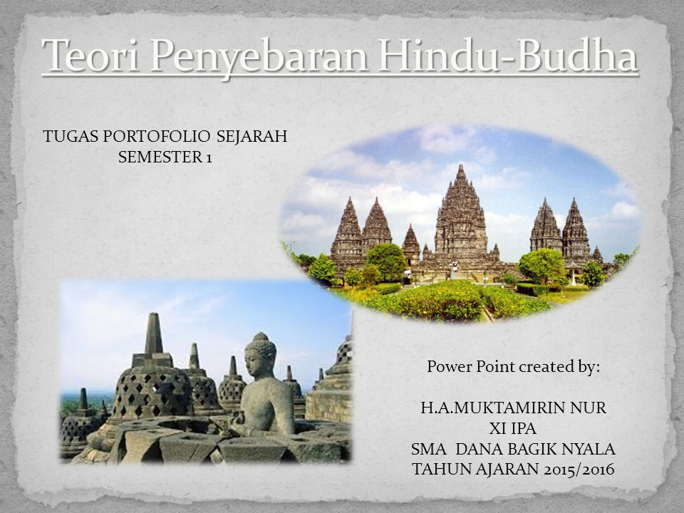 Teori Penyebaran Hindu Budha Ppt Download