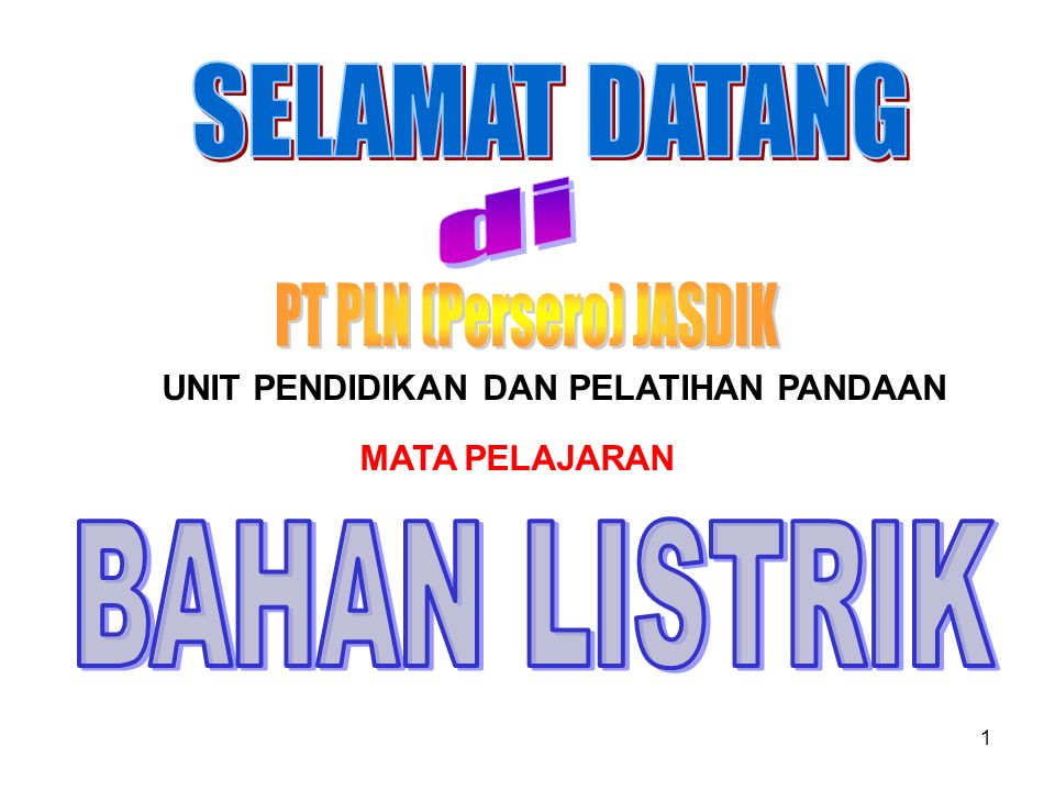 Unit Pendidikan Dan Pelatihan Pandaan Mata Pelajaran 1 Ppt Download