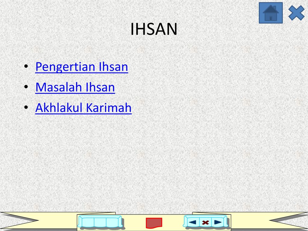 Jelaskan Pengertian Ihsan – Meteor