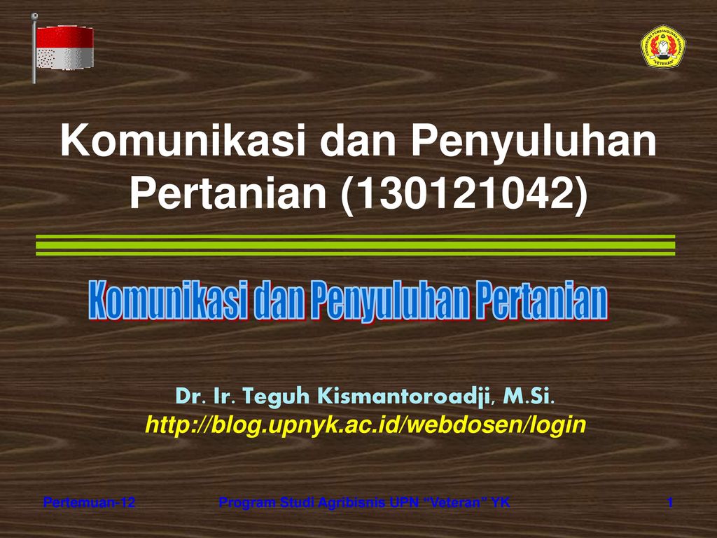 Konteks Atau Lingkungan Komunikasi Dalam Kegiatan Penyuluhan Pertanian