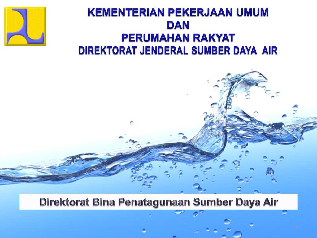 Kementerian Pekerjaan Umum Sumbar Daya Air