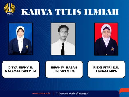 RIZKI FITRI R.U. FISIKA/FMIPA