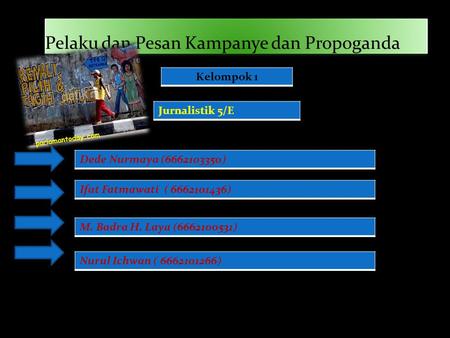 Pelaku dan Pesan Kampanye dan Propoganda