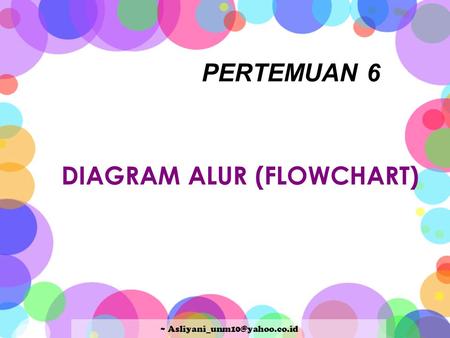 DIAGRAM ALUR (FLOWCHART)