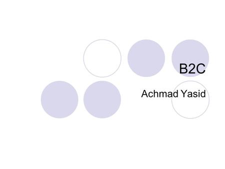 B2C Achmad Yasid.