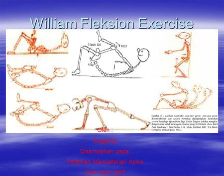William Fleksion Exercise
