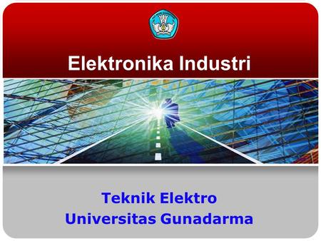 Teknik Elektro Universitas Gunadarma