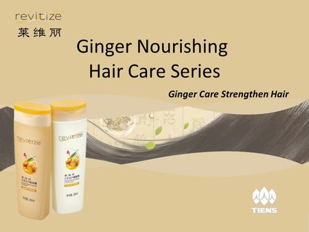 Ginger Nourishing Hair Care Series Ginger Care Strengthen Hair.