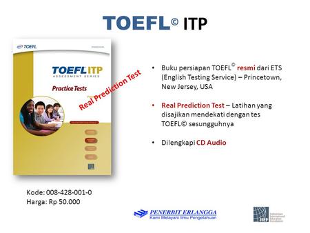 TOEFL© ITP Real Prediction Test