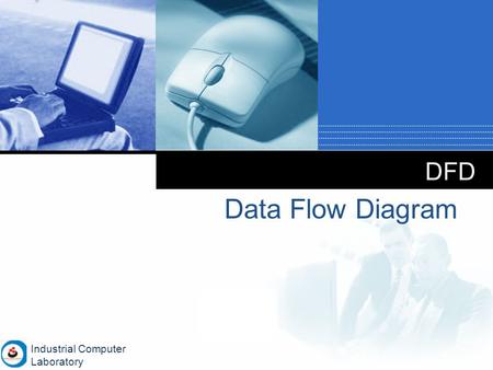 Company LOGO DFD Data Flow Diagram Industrial Computer Laboratory.