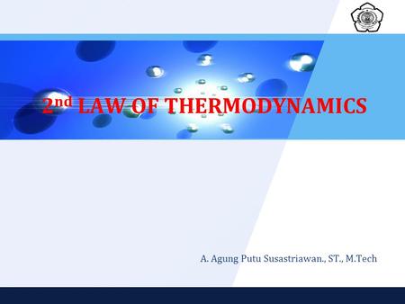 2nd LAW OF THERMODYNAMICS