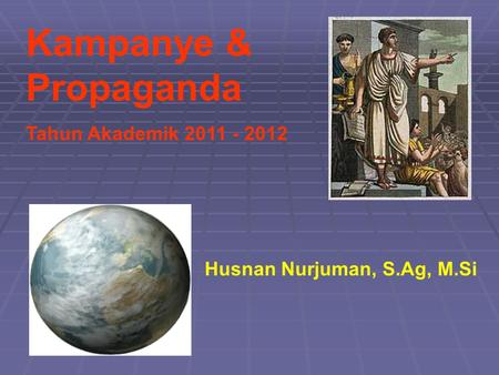 Kampanye & Propaganda Tahun Akademik