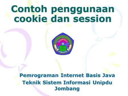 Contoh penggunaan cookie dan session