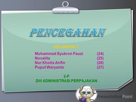 DIII ADMINISTRASI PERPAJAKAN