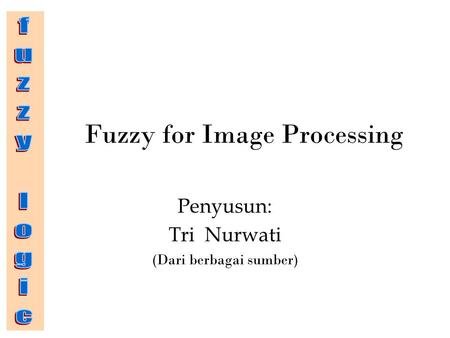 Fuzzy for Image Processing
