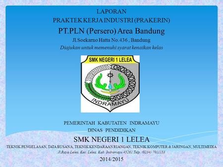 PT.PLN (Persero) Area Bandung