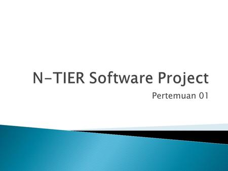 N-TIER Software Project