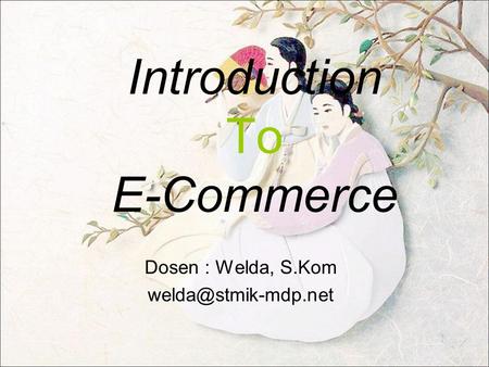 Introduction To E-Commerce