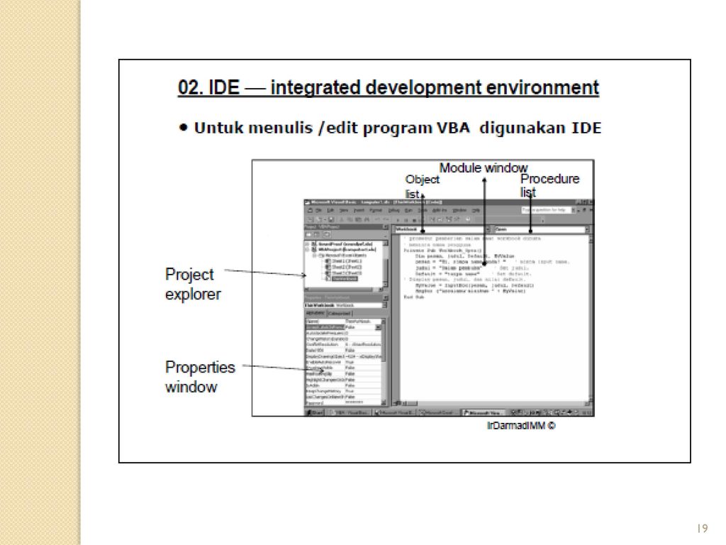 Excel Object Dalam Graphical User Interface Gui Aplikasi Dan Bagian Bagiannya Dikenal Dengan Sebutan Object Object Dalam Excel Meliputi Sbb A File Ppt Download