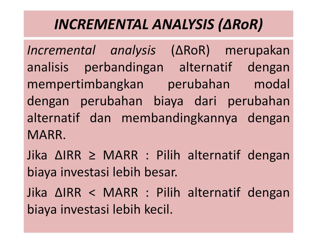 Incremental Analysis Ror Ppt Download