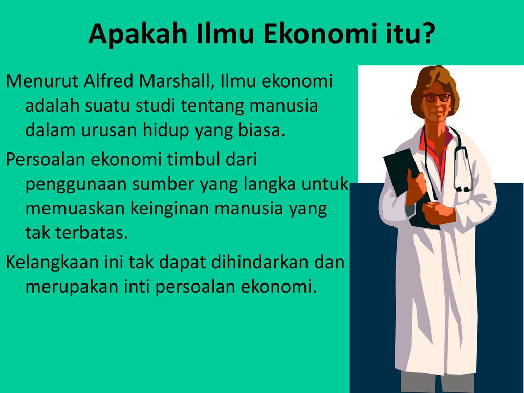 Ekonomi Itu Apa – Sinau