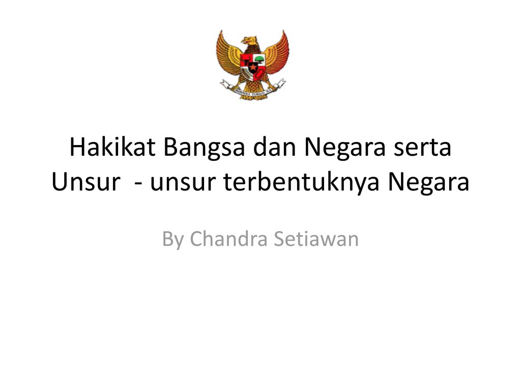 Hakikat Dan Asal Mula Terbentuknya Negara - Rajin Belajar