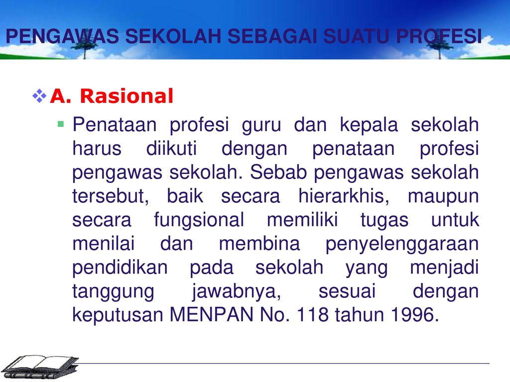 Menjadi pengawas sekolah sebab Surat Rasmi