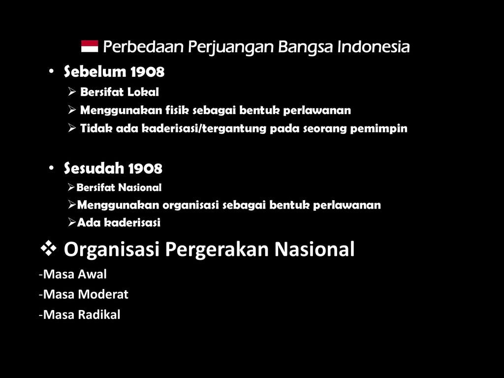 Perbedaan Perjuangan Bangsa Indonesia Ppt Download