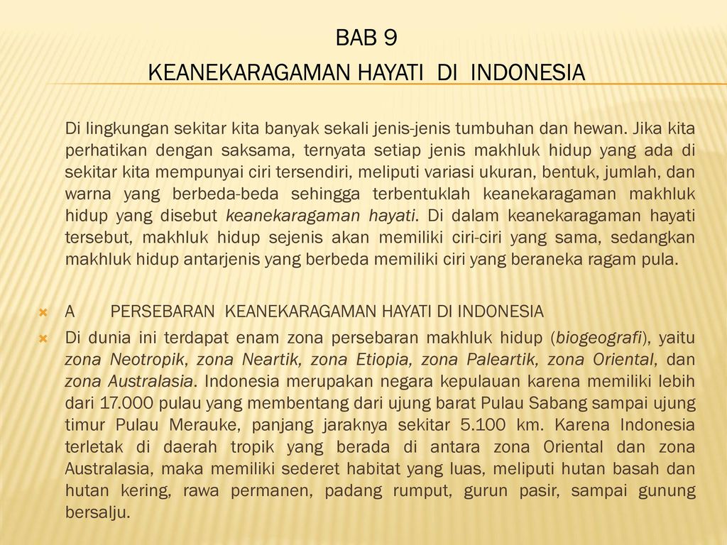 Keanekaragaman Hayati Di Indonesia Ppt Download