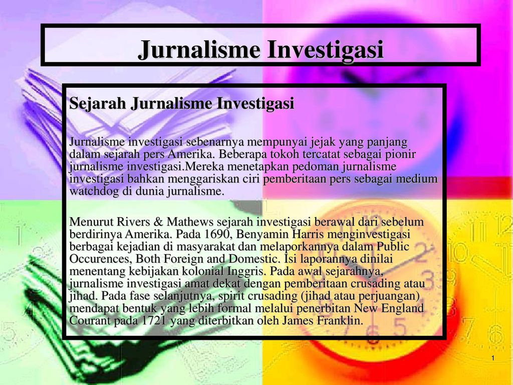 Jurnalisme Investigasi Ppt Download