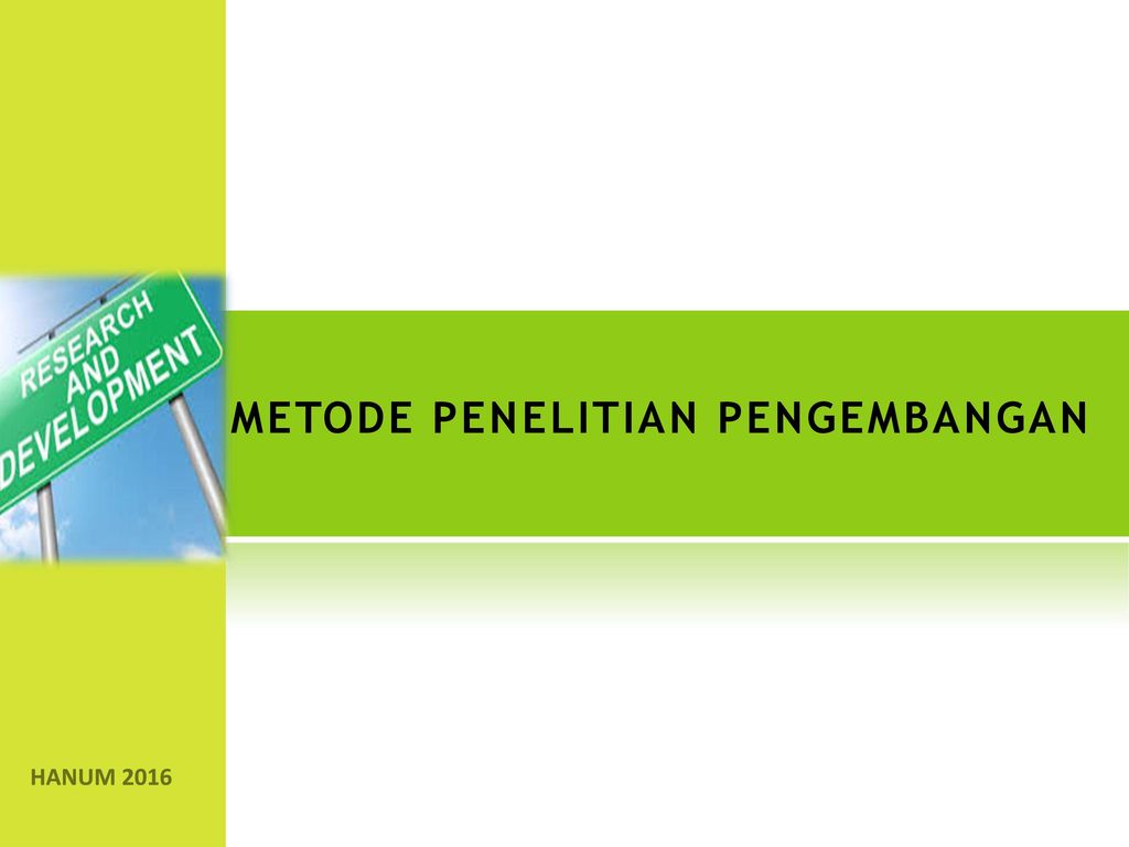 Metode Penelitian Pengembangan Ppt Download