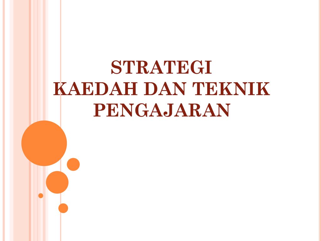 Strategi Kaedah Dan Teknik Pengajaran Ppt Download