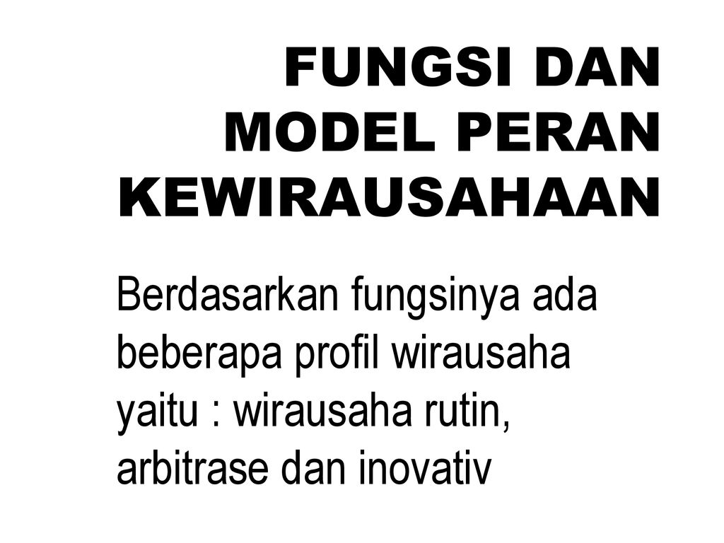 Fungsi Kewirausahaan – Studyhelp