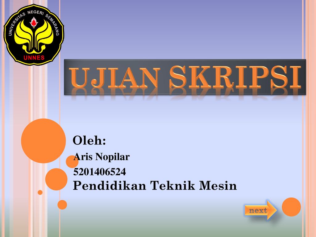 Contoh Ppt Sidang Skripsi Akuntansi - Template Presentasi Skripsi ...