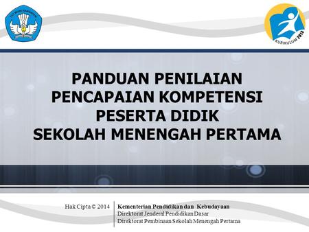 Daftar Isi Pendahuluan Penilaian Pencapaian Kompetensi Sikap