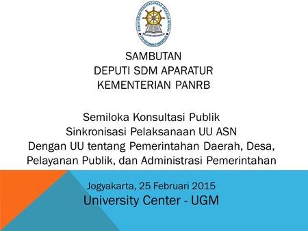 University Center - UGM