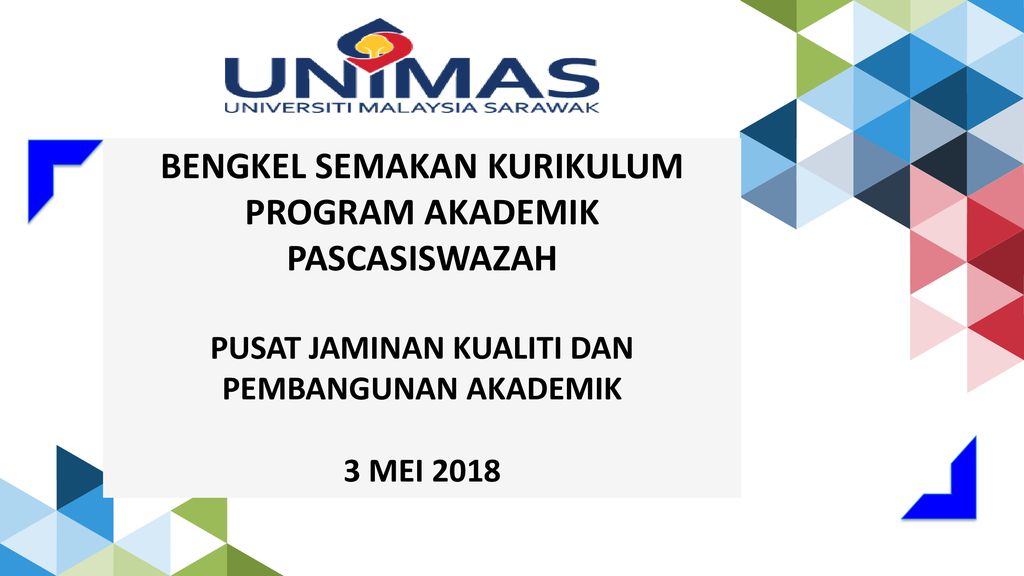 Bengkel Semakan Kurikulum Program Akademik Pascasiswazah Ppt Download