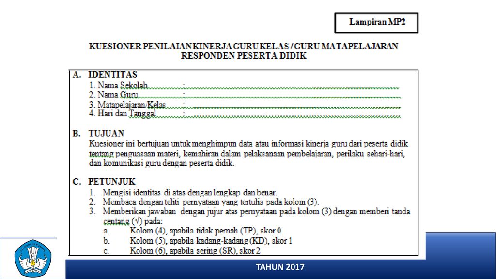 Berkas Pelaporan Pk Guru Untuk Pengajuan Dupak Ppt Download