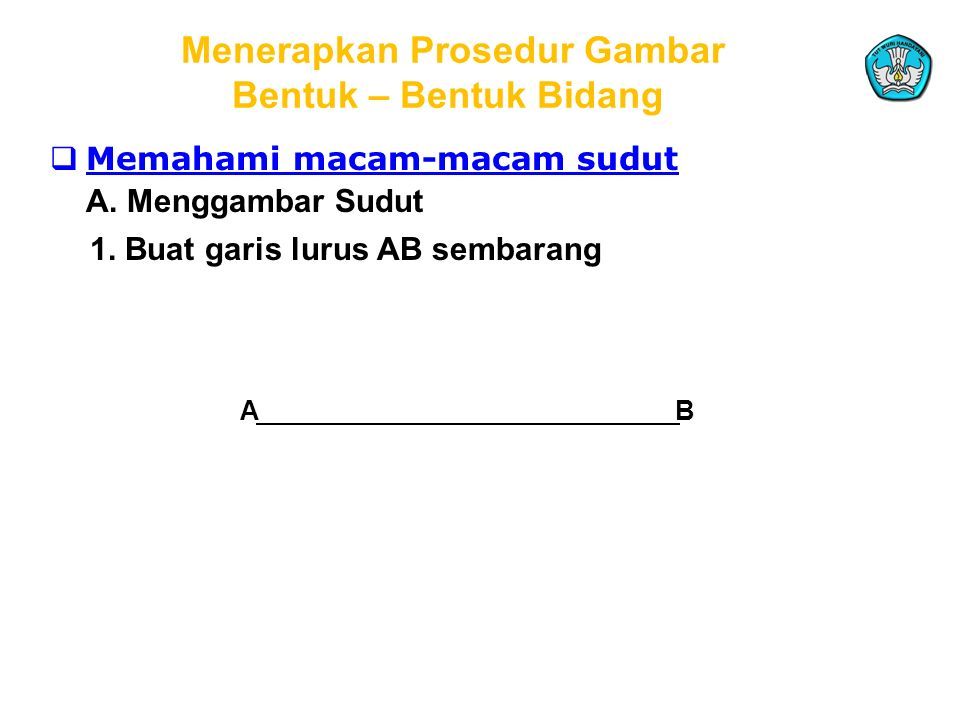 Macam Bentuk Garis – Sinau