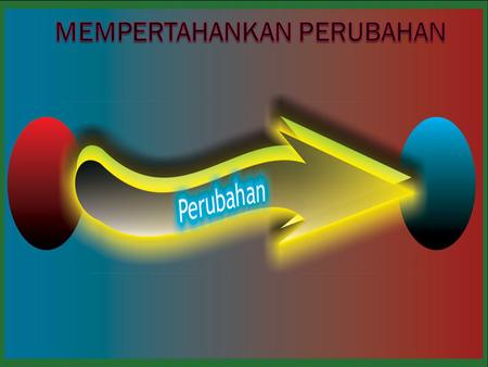 MEMPERTAHANKAN PERUBAHAN