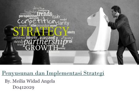 Penyusunan dan Implementasi Strategi